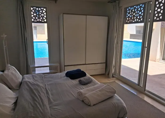 Sunny 2 Bedroom Retreat - Scarab Club - El Gouna Appartement