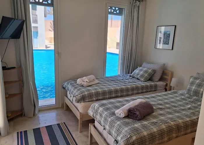 Sunny 2 Bedroom Retreat - Scarab Club - El Gouna * Hurghada